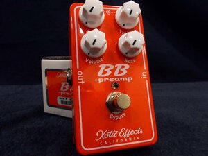 ★展示新品・アウトレット・本州送込★Xotic BB preamp V1.5 エキゾチック ビービープリアンプ V1.5 コンパクトエフェクター★