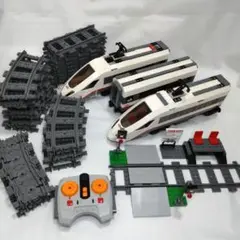 LEGO レゴ ハイスピード パッセンジャートレイン レールセット 電動