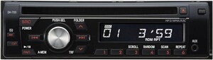 超希少品 新品未使用 三菱電機 MITSUBISHI CD デッキ 1DIN DH-700 50W×4chアンプ内蔵 MP3 AUX