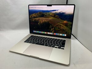 １円スタート！！ Apple MacBook Air A2941 (15-inch, M2, 2023) スターライト [Nmc]