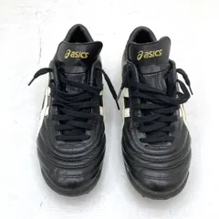 03w08896 アシックス asics サッカートレーニングシューズ 25.5cm C3 FF TF ブラック×ホワイト TST631 メンズ スポーツシューズ トレシュー 黒×白