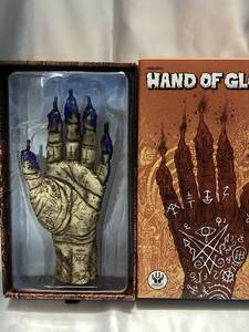 UNBOX HAND OF GLORY 蓄光 ソフビ フィギュア Florian Bertmer MVH Mutant Vinyl Hardcore Izumonster GID スーフェス90