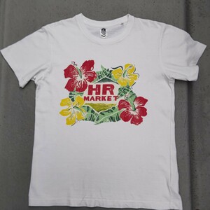 ハリウッドランチマーケット HRM Tシャツ【S】 半袖Tシャツ アイボリー 聖林公司 