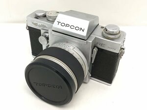 TOPCON RE SUPER / RE Auto-Topcor 1:1.4 f=5.8cm 一眼レフカメラ ジャンク 中古【UW050648】