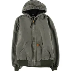 古着 カーハート Carhartt アクティブジャケット ダックフルジップパーカー メンズM相当/eaa411729