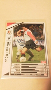 ☆WCCF2008-2009☆08-09☆191☆白☆マイケル・モルス☆フェイエノールト☆Michael Mols☆Feyenoord☆