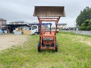 【埼玉県】トラクター大馬力久保田クボタ28馬力2270h　４WDパワステ　自動水平ディーゼルエンジン　ロータリーフロント付き