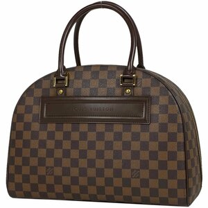 ルイ・ヴィトン Louis Vuitton ノリータ ボストンバッグ ボーリングバッグ ハンドバッグ ダミエ ブラウン N41455 レディース 【中古】