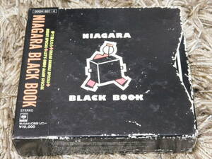■ NIAGARA BLACK BOOK 4枚組CD-BOX 87年オリジナル盤 税表記無箱帯付き ナイアガラ 大滝詠一 山下達郎 多羅尾伴内 シリア・ポール