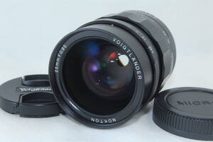 ★外観美品★Voigtlander フォクトレンダー NOKTON ノクトン 25mm F0.95 マイクロフォーサーズ♪