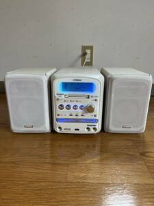 動作品 リモコン付き UX-QM7 Victor CD/MDコンポ 2007年製 ビクター UX-QMD7