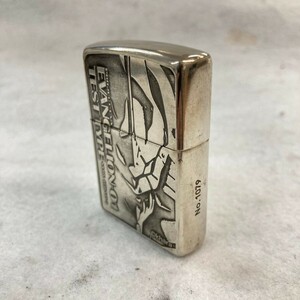 I014-O18-4366◎ ZIPPO ジッポー EVANGELION ヱヴァンゲリヲン新劇場版 TESTTYPE 初号機 2015年製 ジッポ オイルライター 火花OK ⑩