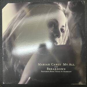 黒棚 HIPHOP,R&B MARIAH CAREY - MY ALL AND BREAKDOWN シングル レコード 中古品