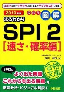 ズバリ図解 まるわかりSPI2 速さ・確率編(2010年版) 中経の文庫/深川和久【著】