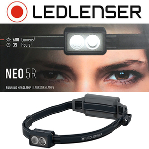 NEO5R【レッドレンザー】ヘッドライト進化した2つの光【最大600ルーメン】Ledlenser新品【未開封】USB充電【日本正規品】トレラン胸部装着