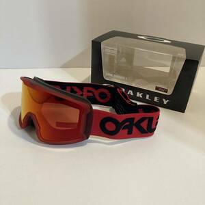 21-22 日本正規 新品 OAKLEY ゴーグル LINE MINER L RED LINE PRIZM SNOW TORCH IRIDIUM オークリー ファクトリーパイロット スノーボード