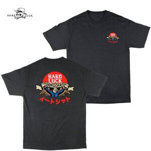 HARD LUCK(ハードラック)RED SUN S/S TEE ブラックS