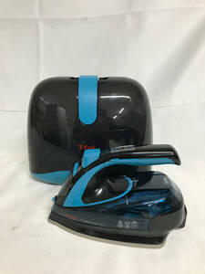 【北見市発】ティファール T-fal スチームアイロン FV5060JO 温度ヒューズ240℃ 100V 1200W 青