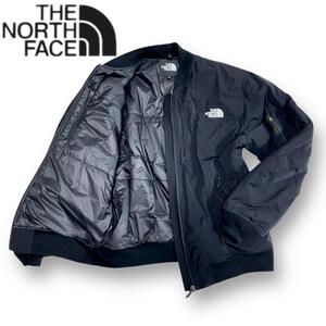 【XL 大きいサイズ】THE NORTH FACE ノースフェイス メンズ インサレーション ジャケット MA-1 NY82132 ブルゾン アウター ブラック 黒　