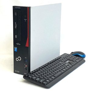 富士通D583＜パソコンセット＞Corei5-4570・DVD・8GB・爆速新品SSD256GB・Win10・Office2019・無線LAN・美品USBキーボードとマウス