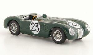 1/43 Jaguar C-Type 1951 ジャガー Ｃタイプ ル・マン #23 No.23 Johnson Biondetti 24h Le Mans Brumm 梱包サイズ60