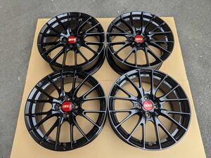 美品 鍛造 BBS マツダ ND ロードスター RF 純正 17インチ 7J +45 PCD100 ソリッドブラック 4本