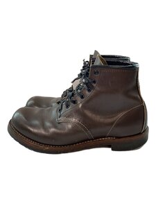 RED WING◆レースアップブーツ/26cm/BRW/レザー/9023