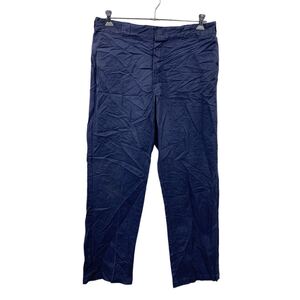 Dickies ワーク・ペインターパンツ W37 ディッキーズ ネイビー ビッグサイズ 874 オリジナルフィット 古着卸 アメリカ仕入 2310-674