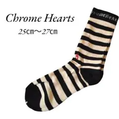 ☆新品未使用☆Chrome Hearts ストライプ 黒白 クロムハーツ☆