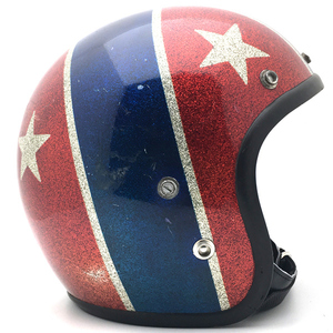 送料無料 REBEL FLAG 59cm/レベルフラッグビンテージヘルメット星条旗国旗usaイージーライダーキャプテンアメリカンピーターフォンダ70s