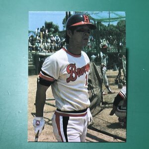 1979年　カルビー　プロ野球カード　79年　4月～6月　パリーグ　一塁手部門　2位　阪急　加藤　【管C08】