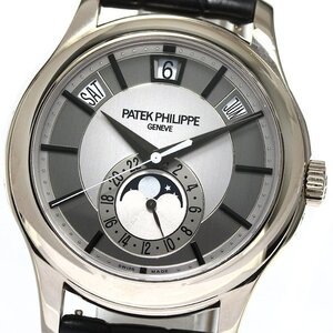 パテックフィリップ PATEK PHILIPPE 5205G アニュアルカレンダー ムーンフェイズ K18WG 自動巻き メンズ 良品 _753442