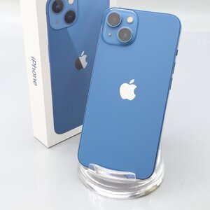 Apple iPhone13 128GB Blue A2631 MLNG3J/A バッテリ80% ■SIMフリー★Joshin0878【1円開始・送料無料】