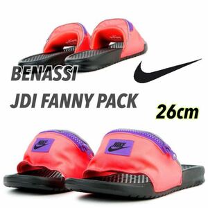 BENASSI JDI FANNY PACK ナイキ ベナッシ JDI ファニー パック (AO1037-600)ピンク26cm箱あり 