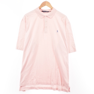 古着 ラルフローレン Ralph Lauren POLO GOLF ポロゴルフ 半袖 ポロシャツ メンズXL /eaa320128 【SS2409_30%】