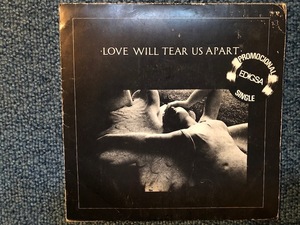 【メガレア！】スペイン盤 7" Promo Joy Division / ジョイ・ディヴィジョン　Love Will Tear Us Part 