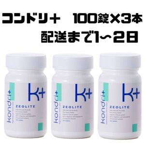 コンドリ＋100 錠剤タイプ　コンドリプラス　×3本