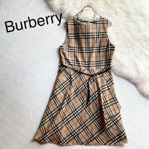 3点送料無料☆BURBERRY LONDON バーバリーロンドン　ノバチェック　女の子　ワンピース　150