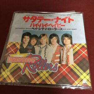 EP-003 BAY CITY ROLLERS ベイ・シティ・ローラーズ サタデー・ナイト バイバイベイビー Saturday Night Bye Bye Baby power pop