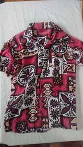 アロハシャツ　ハワイアンシャツ　キングスロード　７０年代　ビンテージ　ヴィンテージ　コットン　綿　Ｍ 古着 サンサーフ 東洋