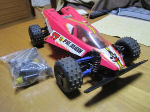 動作確認済み 1/10 ファイヤードラゴン 4WD タミヤ 電動 本格スケールホビー TAMIYA EP R/C HIGH PERFORMANCE OFF ROAD RACER FIRE DRAGON