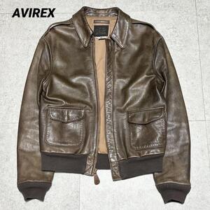 AVIREX A-2 レザージャケット 36サイズ