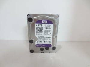 ★ 54522時間 /9回 ★　WD Purple WD40PURX 4TB SATA 3.5インチ/HDD ★