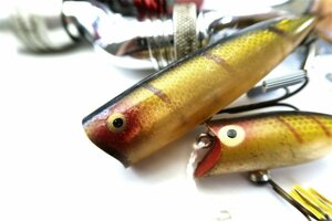 HEDDON CHUGGER SPOOK TINY LUCKY 13 ヘドン オールド ルアー セット 検 道楽 ハトリーズ BALSA50 ZEAL ABU UMCO 等 昭和世代の釣人に