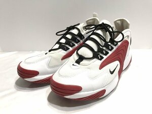 ■【YS-1】 ナイキ NIKE ■ ズーム 2000 スニーカー 26.5cm ■ ホワイト 白系 × レッド 赤系 【同梱可能商品】■D