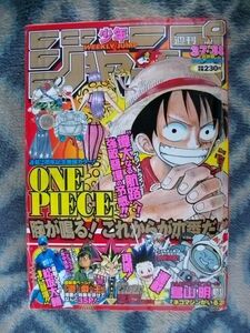 ワンピース One Piece 連載１００回＆アニメ化決定記念表紙＆巻頭カラー掲載 週刊少年ジャンプ１９９９年３７・３８号 極美品？ ルフィ