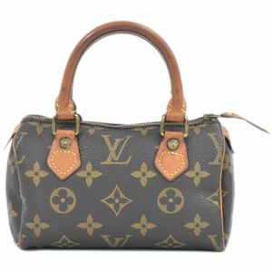 本物 ルイヴィトン LOUIS VUITTON LV ミニスピーディ モノグラム ハンドバッグ ポーチ M41534