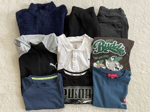 ★USED★子供服9点まとめ売り★160cm〜Mサイズ★PUMA★H&M★UNIQLO他★