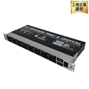 BEHRINGER ADA8000 ベリンガー ULTRAGAIN PRO-8 D/A コンバーター マイクプリアンプ 音響 機器 オーディオ ジャンク F9579212