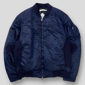 美品 nonnative ノンネイティブ 20AW TROOPER PUFF BLOUSON NYLON TWILL WITH GORE-TEX INFINIUM NN-JU3809 3 MA-1 ブルゾン